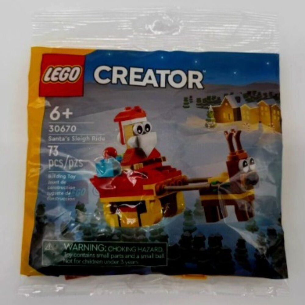LEGO Creator 30670 Santa's Sleigh Ride Polybag - Brand New